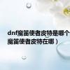 dnf魔笛使者皮特是哪个图的（魔笛使者皮特在哪）