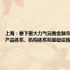 上海：要下更大力气完善金融市场体系、产品体系、机构体系和基础设施体系