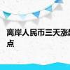 离岸人民币三天涨超600点