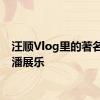 汪顺Vlog里的著名景点潘展乐