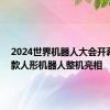 2024世界机器人大会开幕，27款人形机器人整机亮相