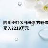 四川长虹今日涨停 方新侠席位净买入2219万元