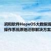 润和软件HopeOS大数据场景国产操作系统原地迁移解决方案发布