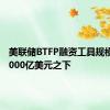 美联储BTFP融资工具规模降至1000亿美元之下