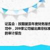 证监会：按期披露年度财务报告的上市公司中，209家公司被出具非标准审计意见的审计报告