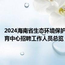 2024海南省生态环境保护宣传教育中心招聘工作人员总览