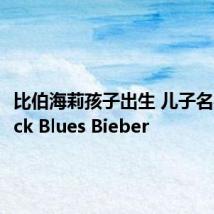 比伯海莉孩子出生 儿子名字叫Jack Blues Bieber