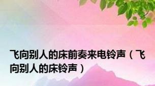 飞向别人的床前奏来电铃声（飞向别人的床铃声）