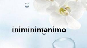 iniminimanimo