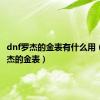 dnf罗杰的金表有什么用（dnf罗杰的金表）