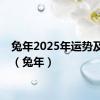 兔年2025年运势及运程（兔年）