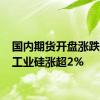 国内期货开盘涨跌不一 工业硅涨超2%