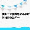 美股三大指数集体小幅收涨 热门科技股涨跌不一