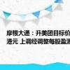 摩根大通：升美团目标价至140港元 上调经调整每股盈测