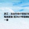 浙江：出台行动计划加力推动跨境电商发展 到2027年规模较今年翻一番