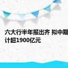 六大行半年报出齐 拟中期分红合计超1900亿元