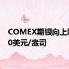 COMEX期银向上触及30美元/盎司