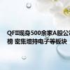 QFII现身500余家A股公司股东榜 密集增持电子等板块