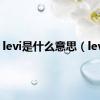 levi是什么意思（levis）