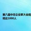 第八届中非企业家大会规模预计将达1000人