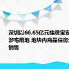 深圳以66.65亿元挂牌宝安区一宗涉宅用地 地块内商品住房全部现房销售