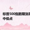 标普500指数期货跌至盘中低点