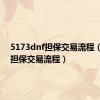 5173dnf担保交易流程（5173担保交易流程）