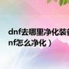 dnf去哪里净化装备（dnf怎么净化）