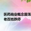 医药商业概念震荡走低 老百姓跌停