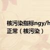 核污染指标ngy/h多少正常（核污染）