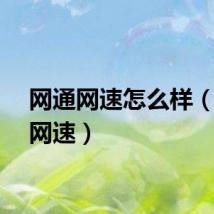 网通网速怎么样（网通网速）