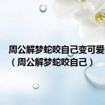 周公解梦蛇咬自己变可爱小动物（周公解梦蛇咬自己）