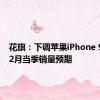 花旗：下调苹果iPhone 9月和12月当季销量预期