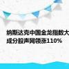 纳斯达克中国金龙指数大涨4% 成分股声网领涨110%