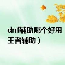 dnf辅助哪个好用（dnf王者辅助）