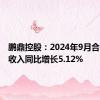 鹏鼎控股：2024年9月合并营业收入同比增长5.12%