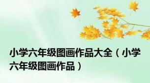 小学六年级图画作品大全（小学六年级图画作品）