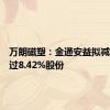 万朗磁塑：金通安益拟减持不超过8.42%股份