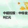 中超控股：中标金额2.78亿元