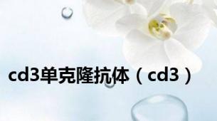 cd3单克隆抗体（cd3）