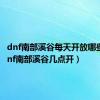 dnf南部溪谷每天开放哪些图（dnf南部溪谷几点开）