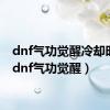 dnf气功觉醒冷却时长（dnf气功觉醒）