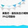 英集芯：股东拟合计减持不超过3%公司股份