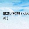 暴龙bl7098（qbb95暴龙）