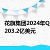 花旗集团2024年Q3营收203.2亿美元