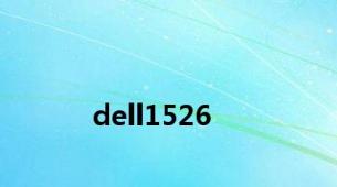 dell1526