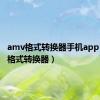 amv格式转换器手机app（amv格式转换器）