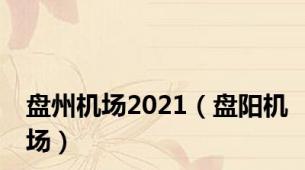 盘州机场2021（盘阳机场）