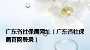 广东省社保局网址（广东省社保局官网登录）