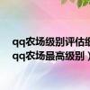 qq农场级别评估细则（qq农场最高级别）